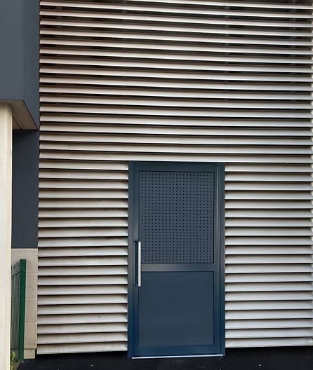 Porte double vantail haute sécurité