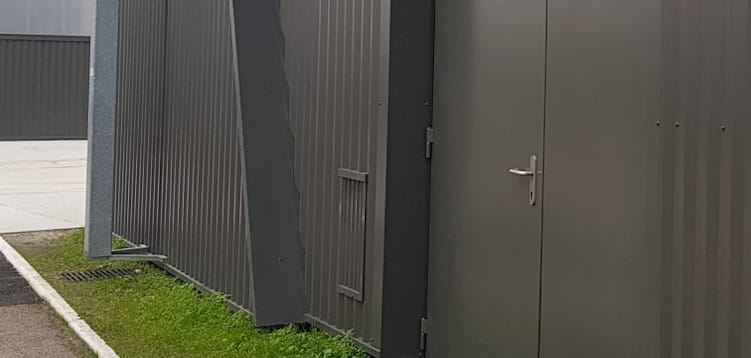 Modèle portes metalliques techniques