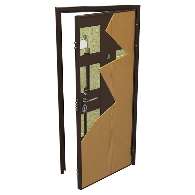 Porte Blindée Zoé vue 3