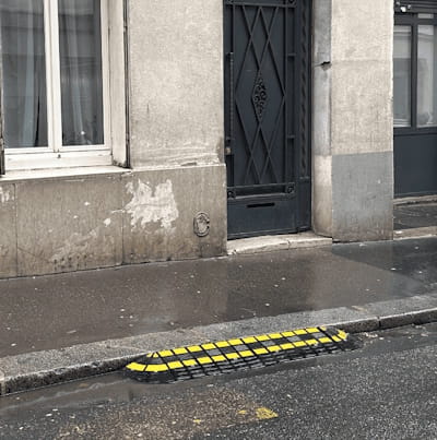 Rampe de trottoir